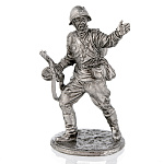 Оловянный солдатик миниатюра "Рядовой Красной Армии"